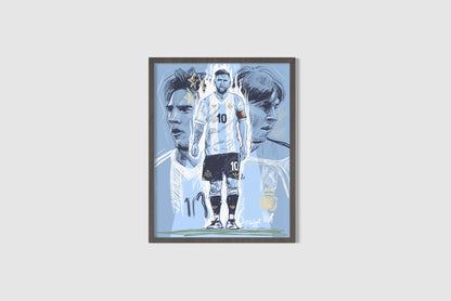 Poster Messi Eterno