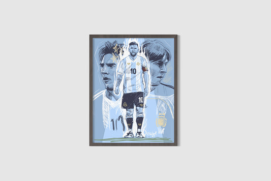 Poster Messi Eterno