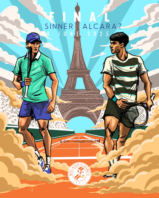 Poster - Roland Garros Final 2025