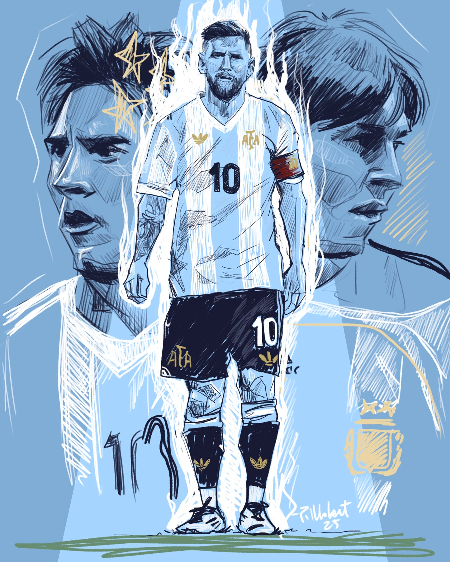 Poster Messi Eterno