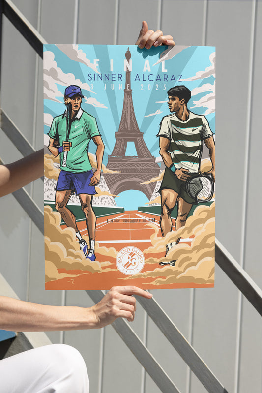 Poster - Roland Garros Final 2025