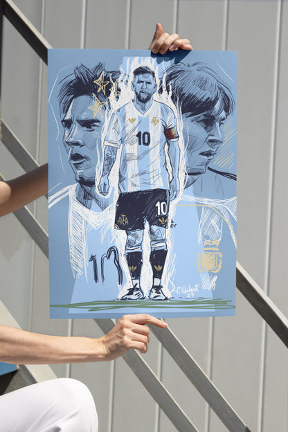 Poster Messi Eterno